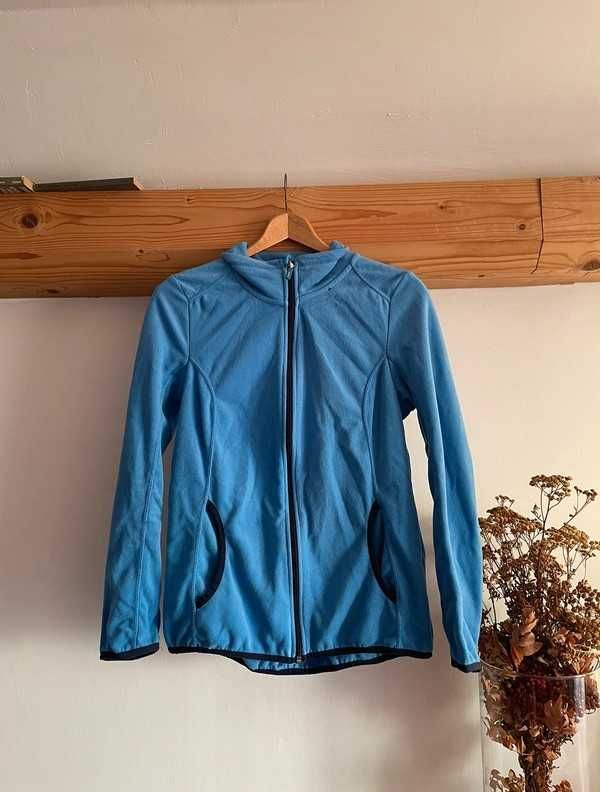 Polar, damski, niebieski sportowy, do pracy, na zimę, wygodny M/38