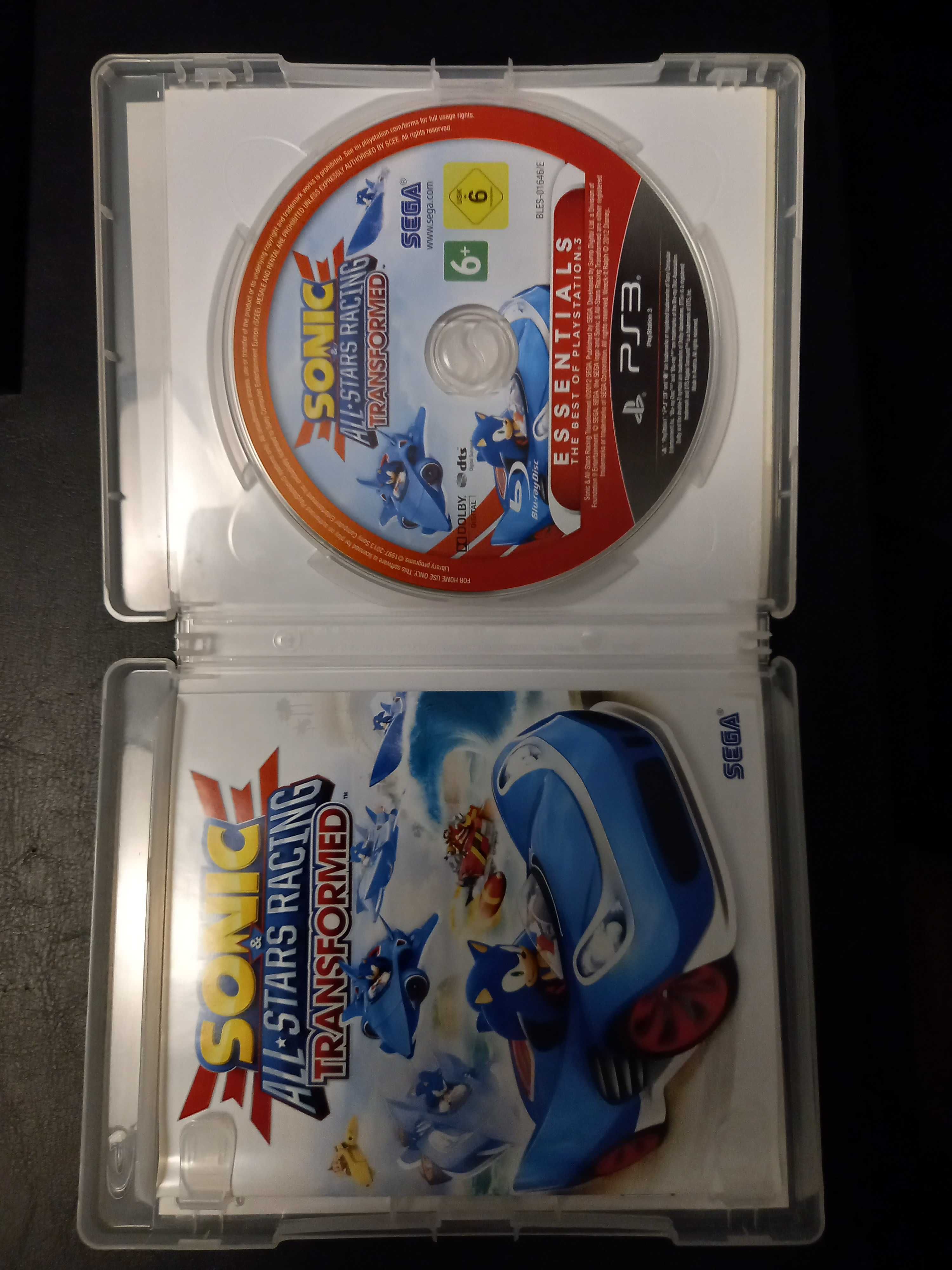 Sonic All Stars Racing Transformed Playstation3 PS3