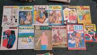 Lote 37 revistas antigas BD Humor e Cartoons