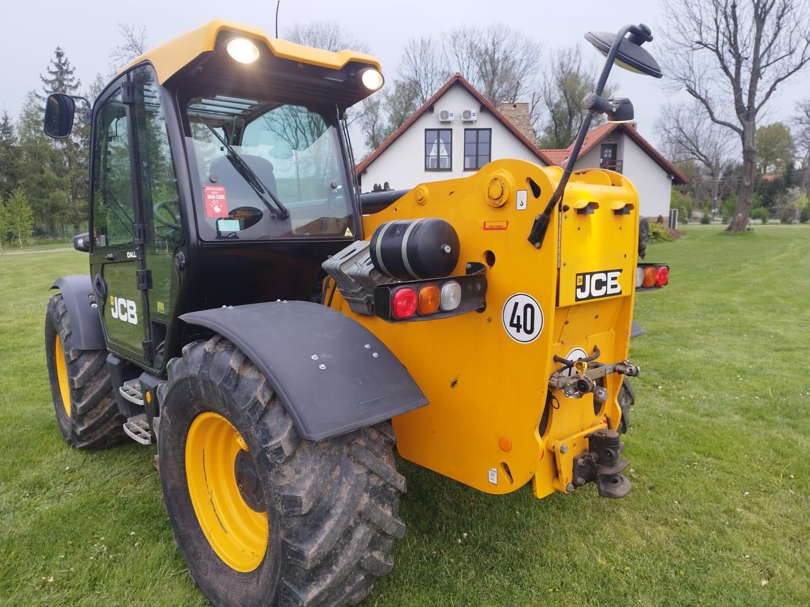 JCB 535-95 Agri Super Ładowarka teleskopowa pneumatyka i poziomowanie