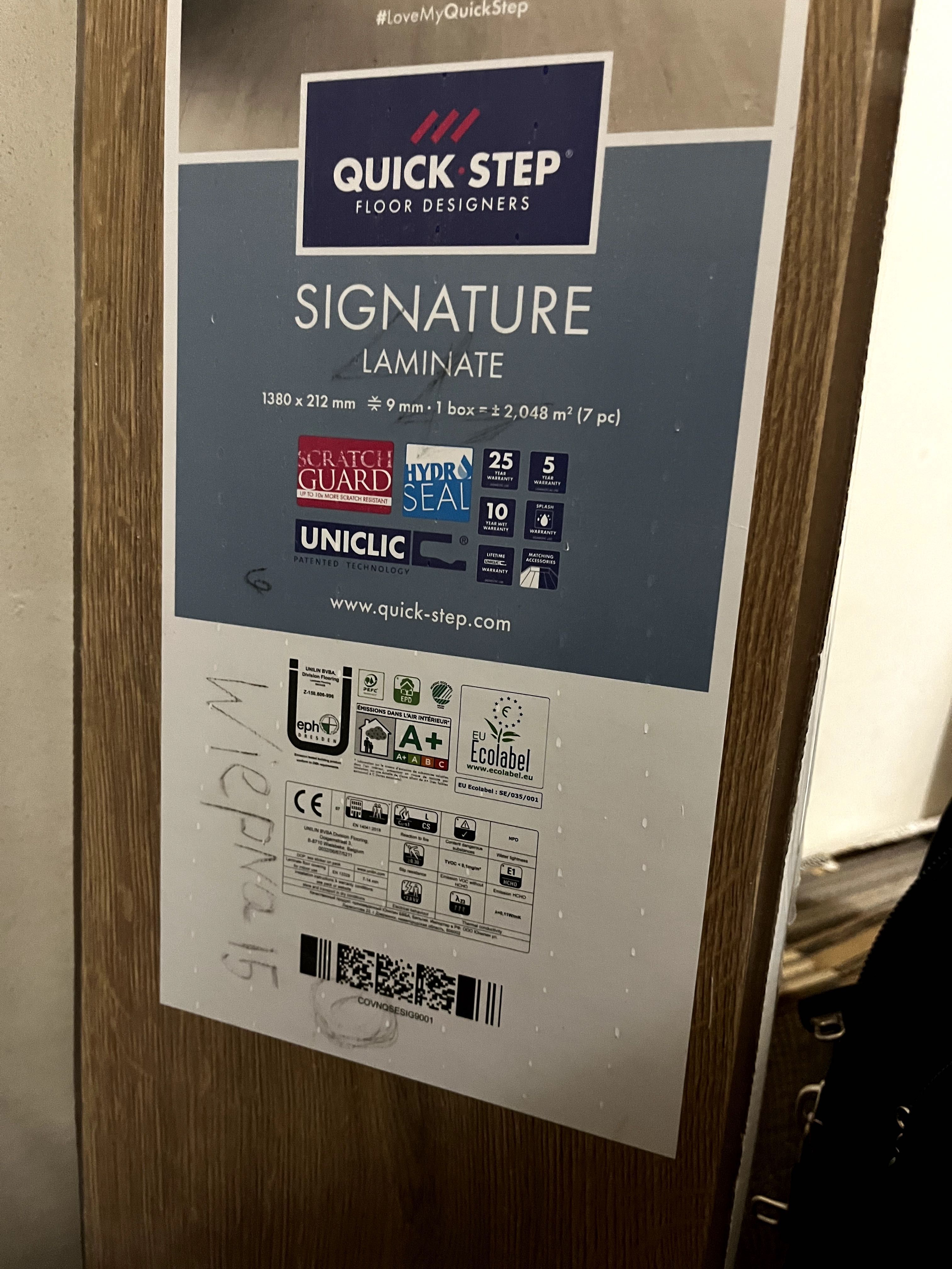 Quick Step - Dąb szczotkowany naturalny - 2 opakowania