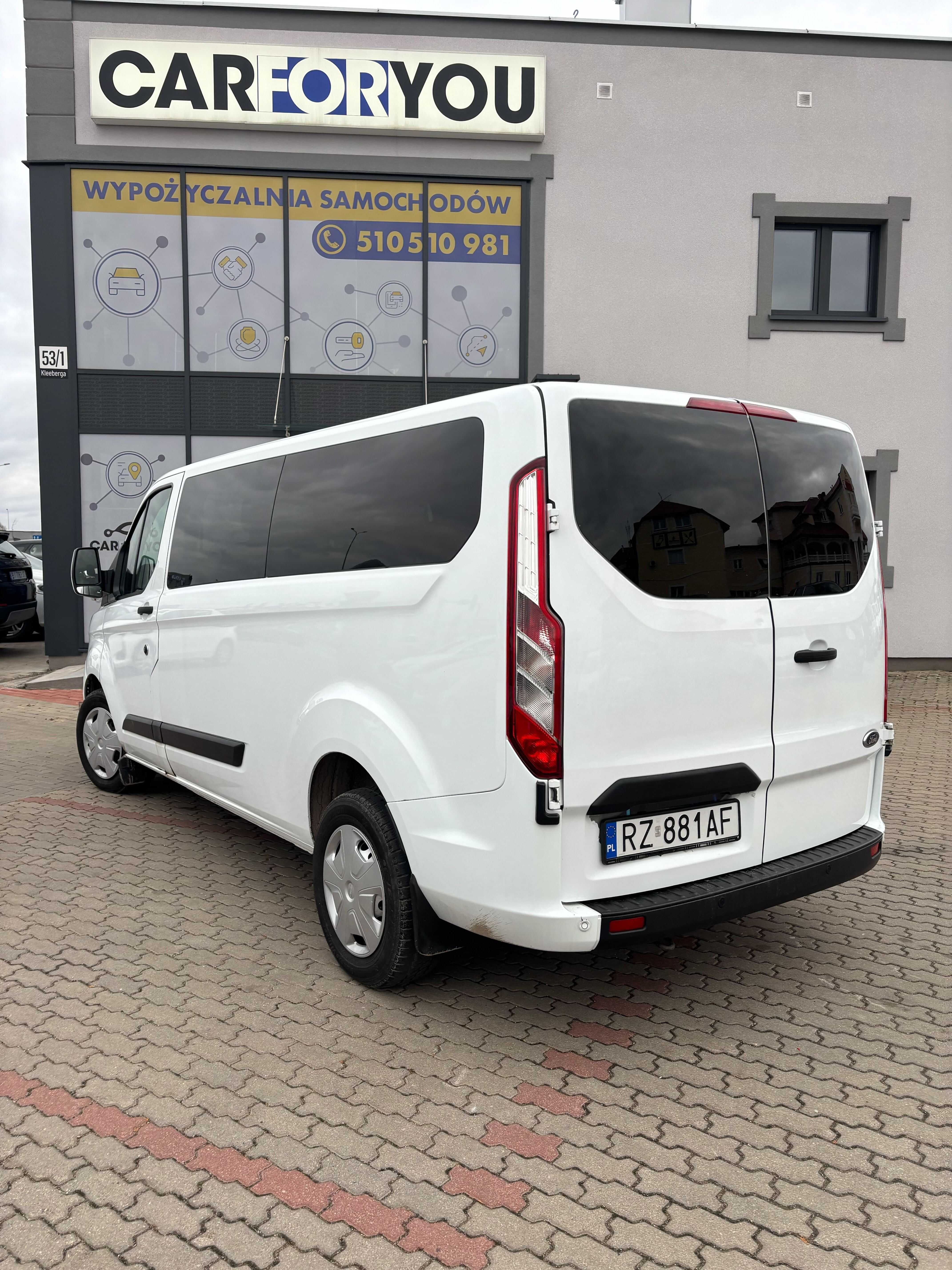 Ford Transit Custom, 2.0, L2H1 - na prywatne raty bez BIK i KRD