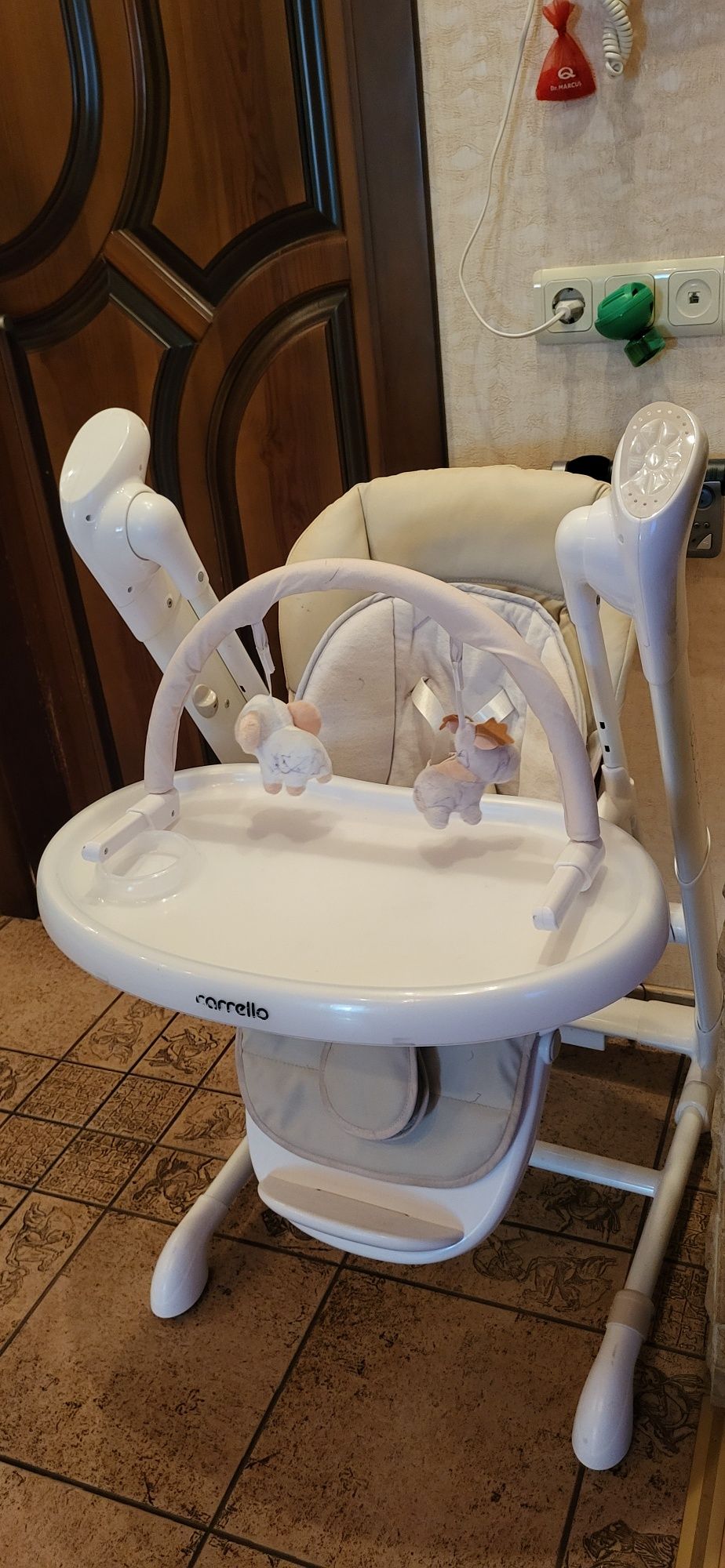 Стільчик для годування 3в1 CARRELLO Cascata