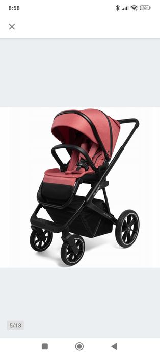 Wózek Muuvo Slick 2.0 2w1 | Pure Pink