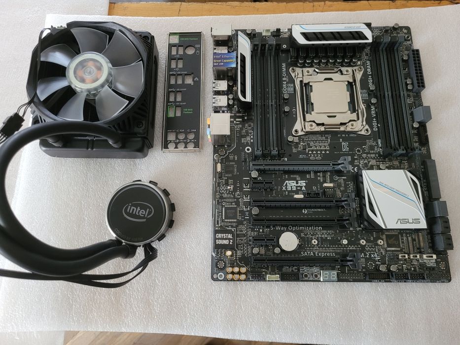 Комплект LGA2011-3 ASUS X99-A + i7-6800K материнка і процесор