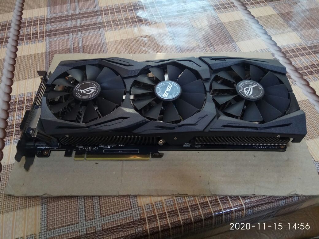 Видеокарта Asus ROG GeForce GTX 1060 STRIX OC 6144MB