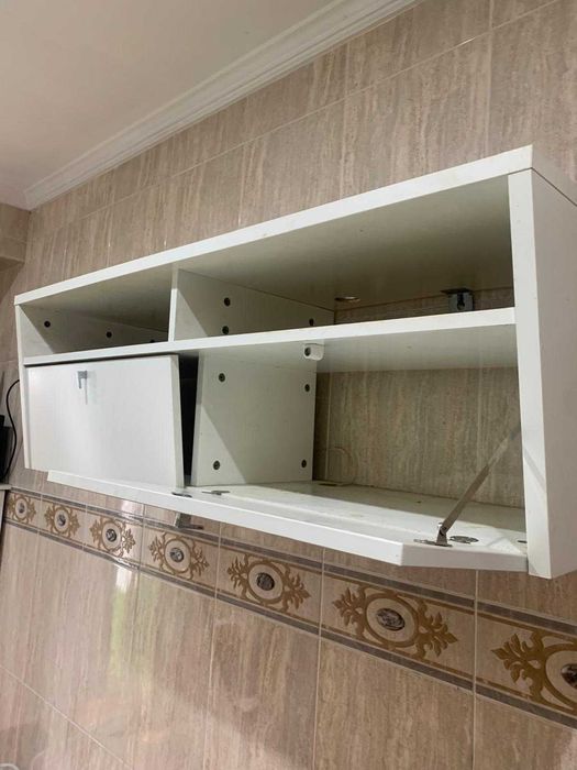 Armário de Parede Branco - Moderno e Funcional