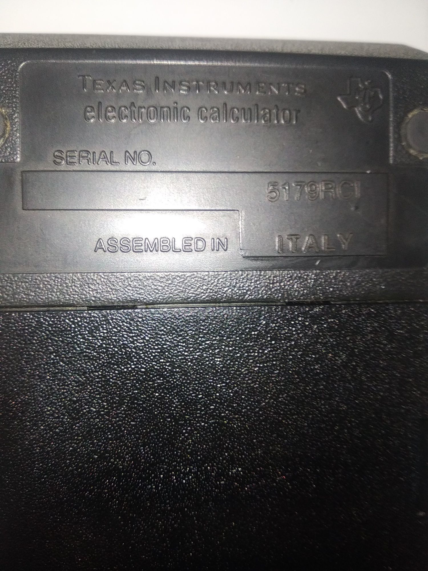 Calculadora Texas Instruments TI-51-III (Compute) de bateria antiga