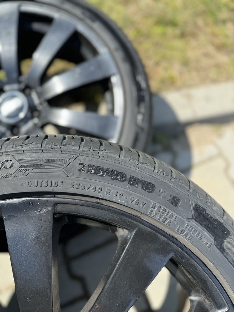 Felgi BBS r 19 5x112 z oponami lato BRAVURIS 235/40 r19 Y XL