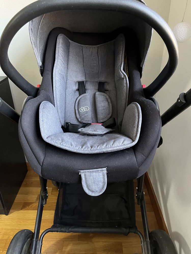 Carrinho de Bebé + baby coque, parte SEM USO!