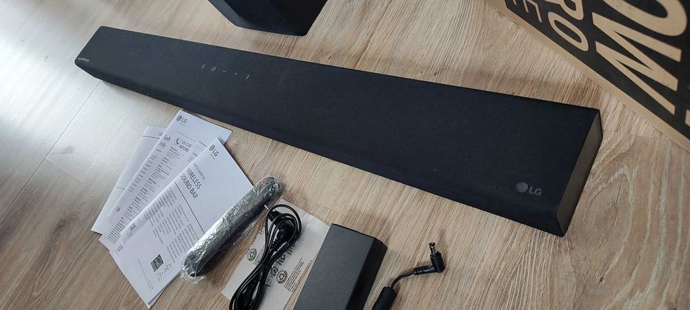 Nowy Soundbar LG S65Q Hi-Res 420W Meridian AI Sound Gwarancja 2 lata