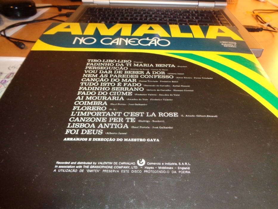 Disco LP Amália no Canecão Rio de Janeiro Em Bom Estado
