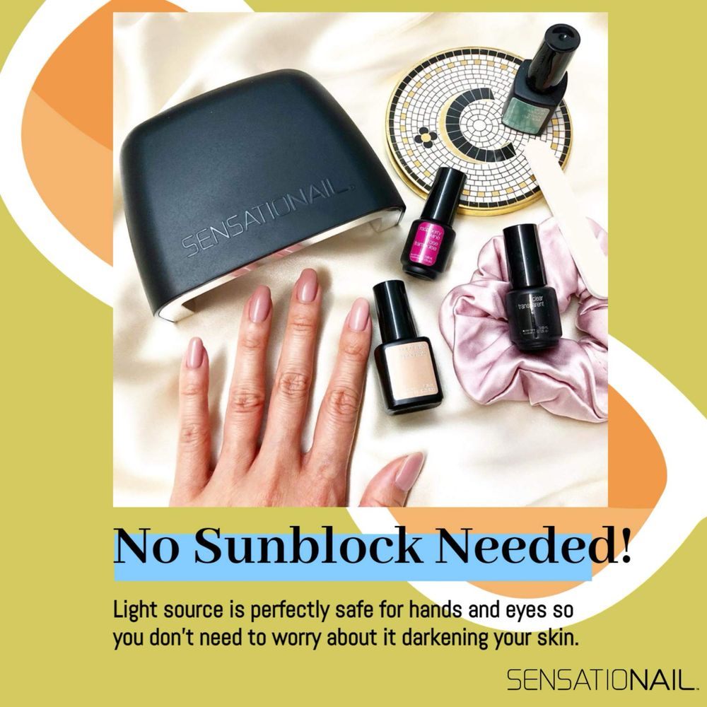 SENSATIONAIL LED lampa do lakieru żelowego
