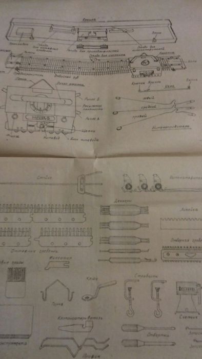 Машина ( машинка ) ручная вязальная " НЕВА 5 "