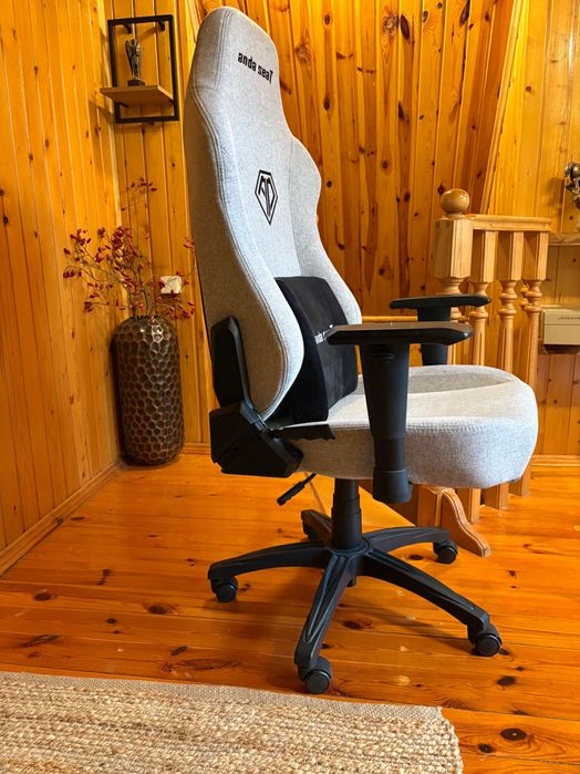 Геймерське крісло Anda Seat Phantom 3 Size L Gray Linen Fabric