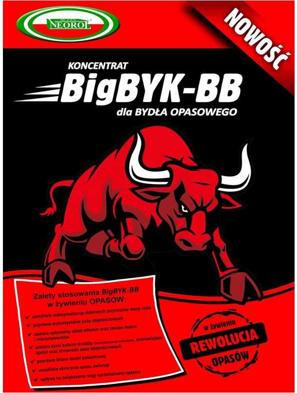 Koncentrat dla byków Big Byk Neorol 25 kg wysyłka