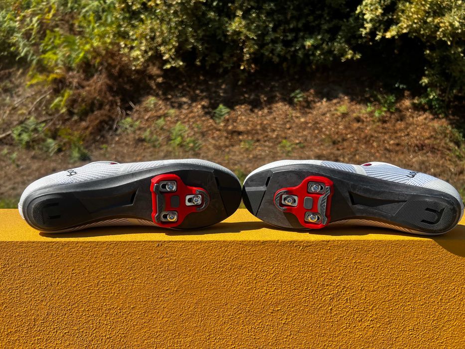 Sapato Ciclismo Estrada Udog Cima 41 Carbono Look Keo