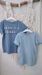 Fox&bunny koszulki t-shirty niebieskie roz.128