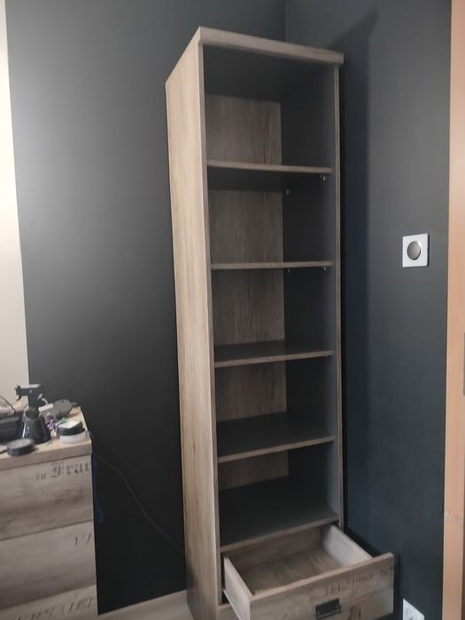 Regał+ półka wisząca