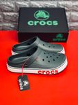 Мужские Crocs хаки летние стильные топовые кроксы уличные