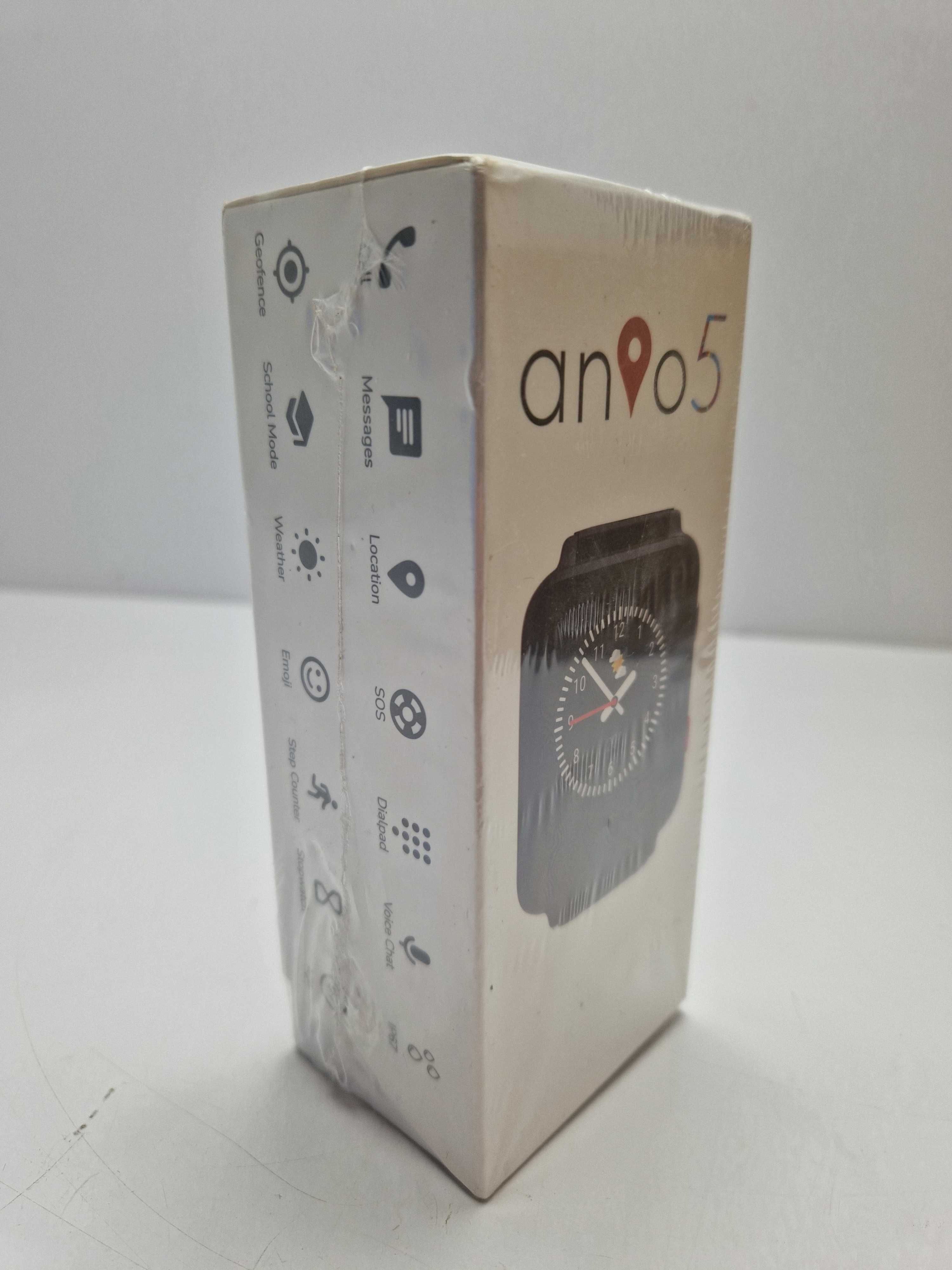 Smartwatch Anio 5 (Niebieski) - Zegarek na telefon dla dzieci