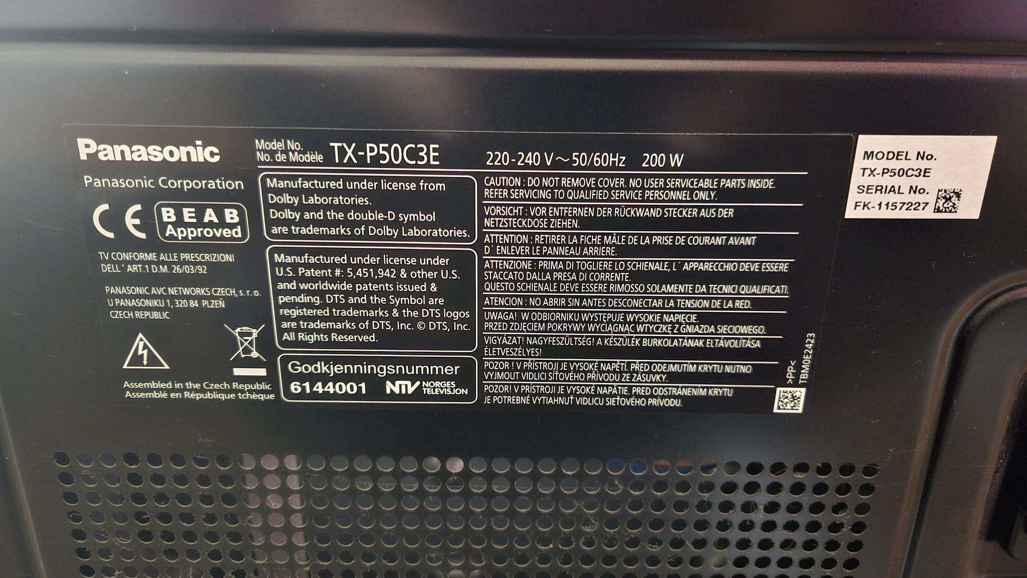 Telewizor Panasonic 50"