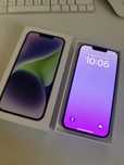 iPhone 14 128gb Purple Jak Nowy Bateria 100%