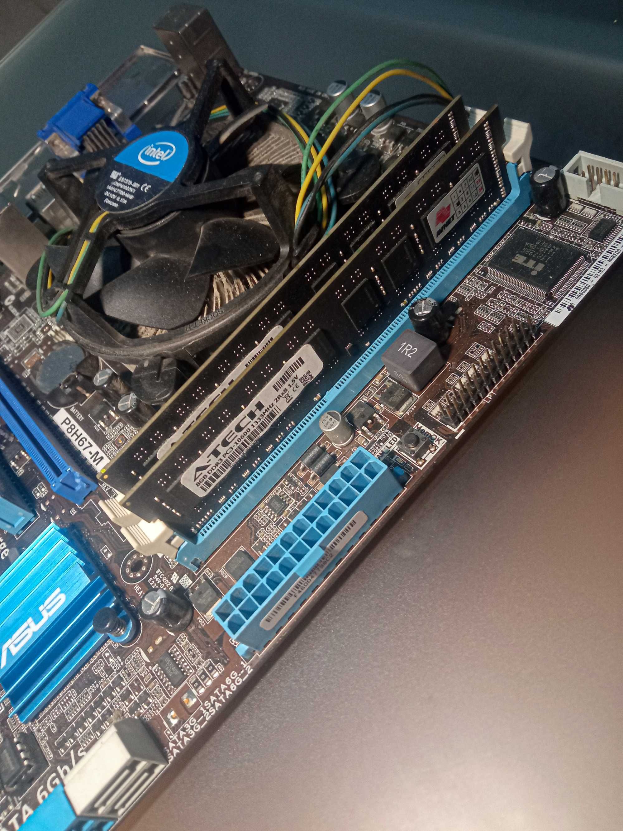 Збірка Intel Core i7-3770 3.4 Ghz - Asus P8H67-M LX - 16GB DDR3