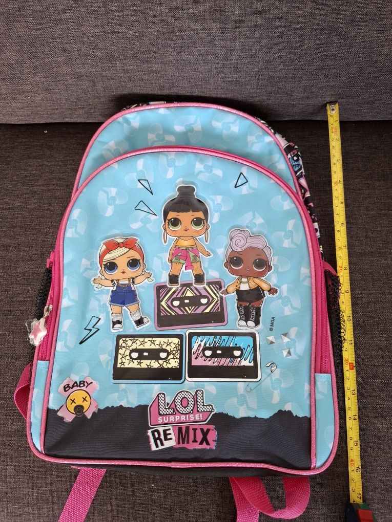 Mochila escolar LOL Music Lover Remix NOVA
