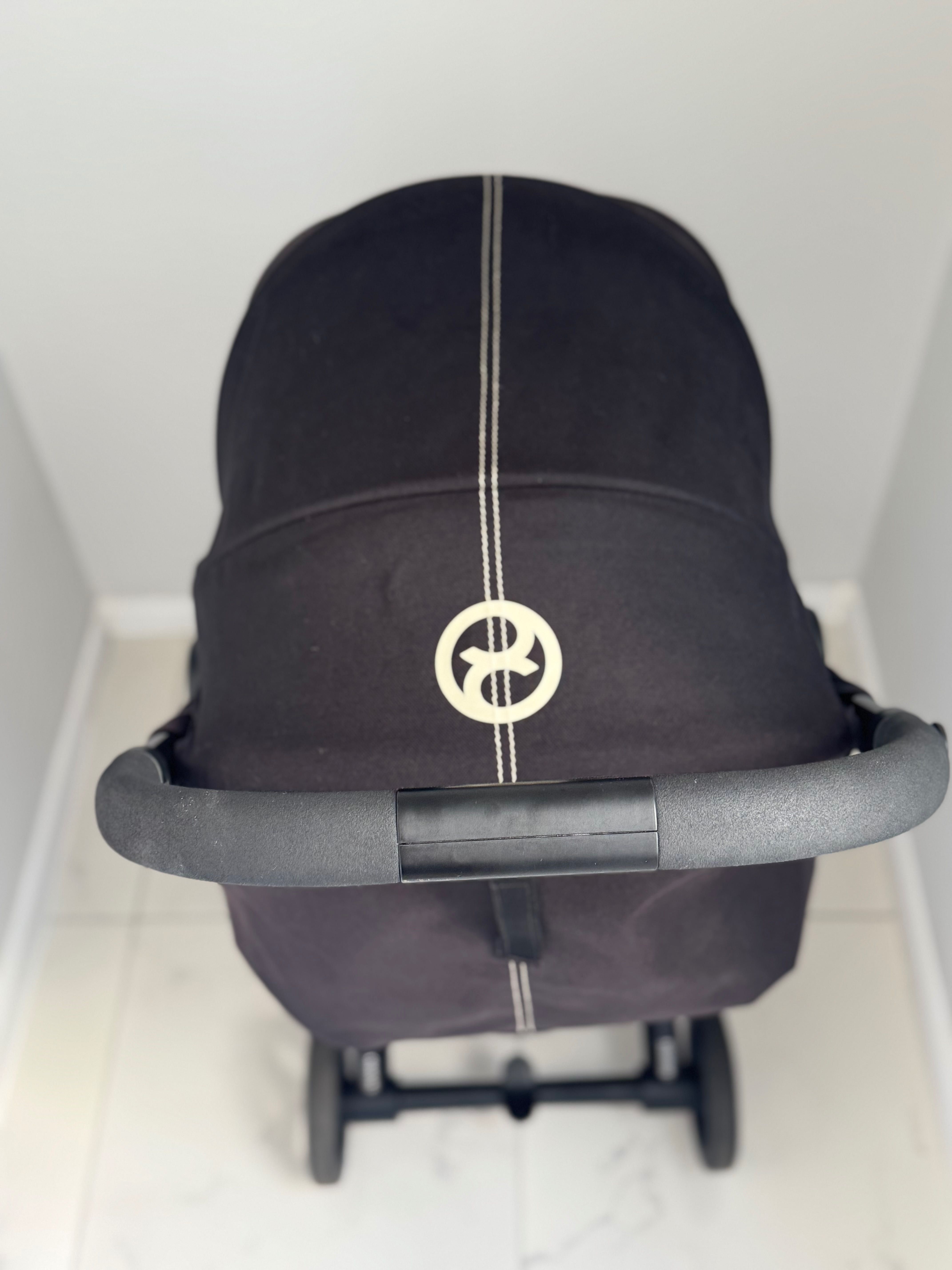 Коляска прогулянкова Cybex Beezy Magic Black (з бампером)