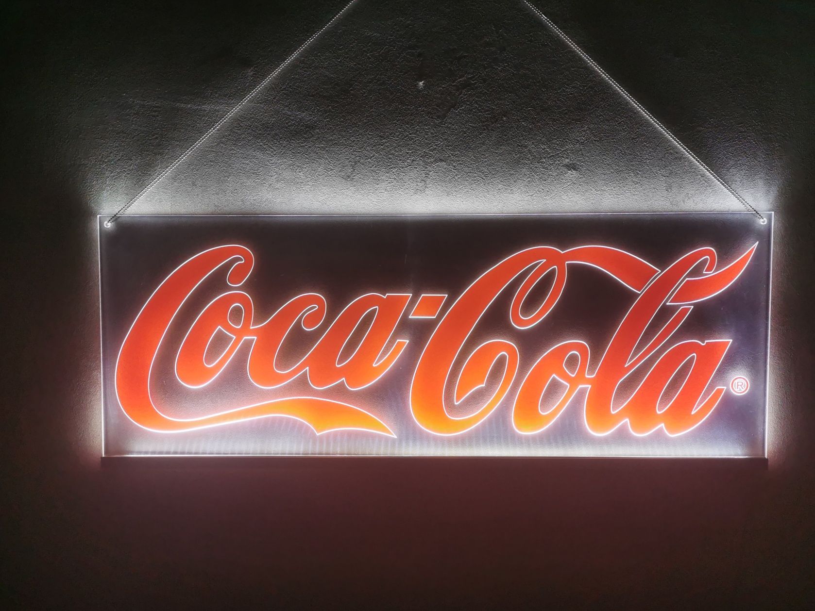 Акрилова вивіска Coca Cola