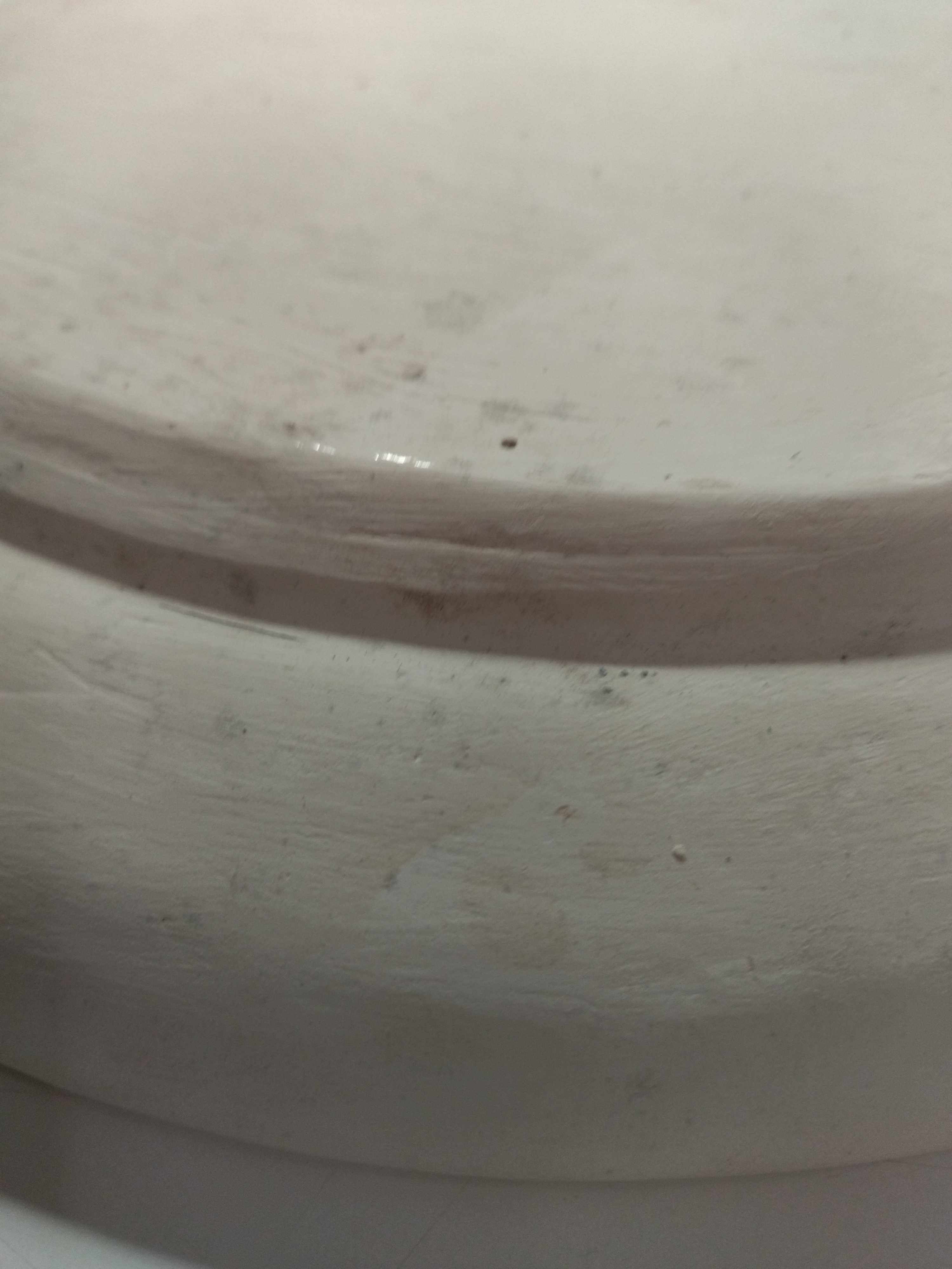 Peça Redonda em Gesso com Relevo (para pintar ou não)
