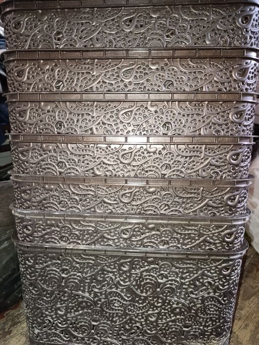 Корзина пластиковая ажур 28 л