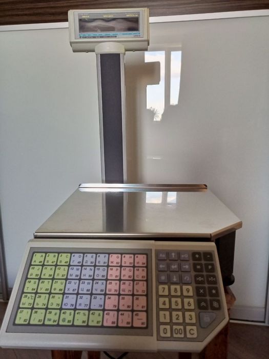 Ваги з друком етикетки Штрих-М