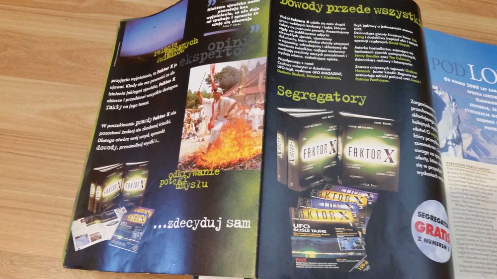 Faktor X – dwutygodnik archiwum niewyjaśnionych zjawisk i zdarzeń gw