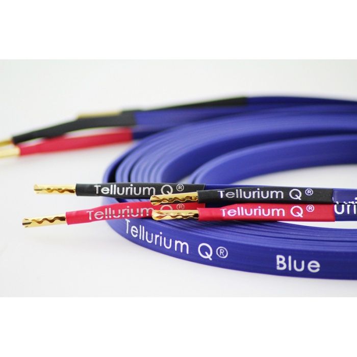 Tellurium Q Blue II - Kable głośnikowe konfekcjonowane 2 x 2,5 m, Łódź