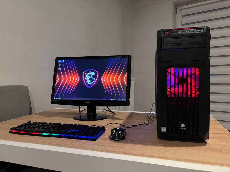 Zestaw Do Gier i5 4x3.4ghz/GTX-950/Ram-16GB/SSD+1TB/Monitor 22'