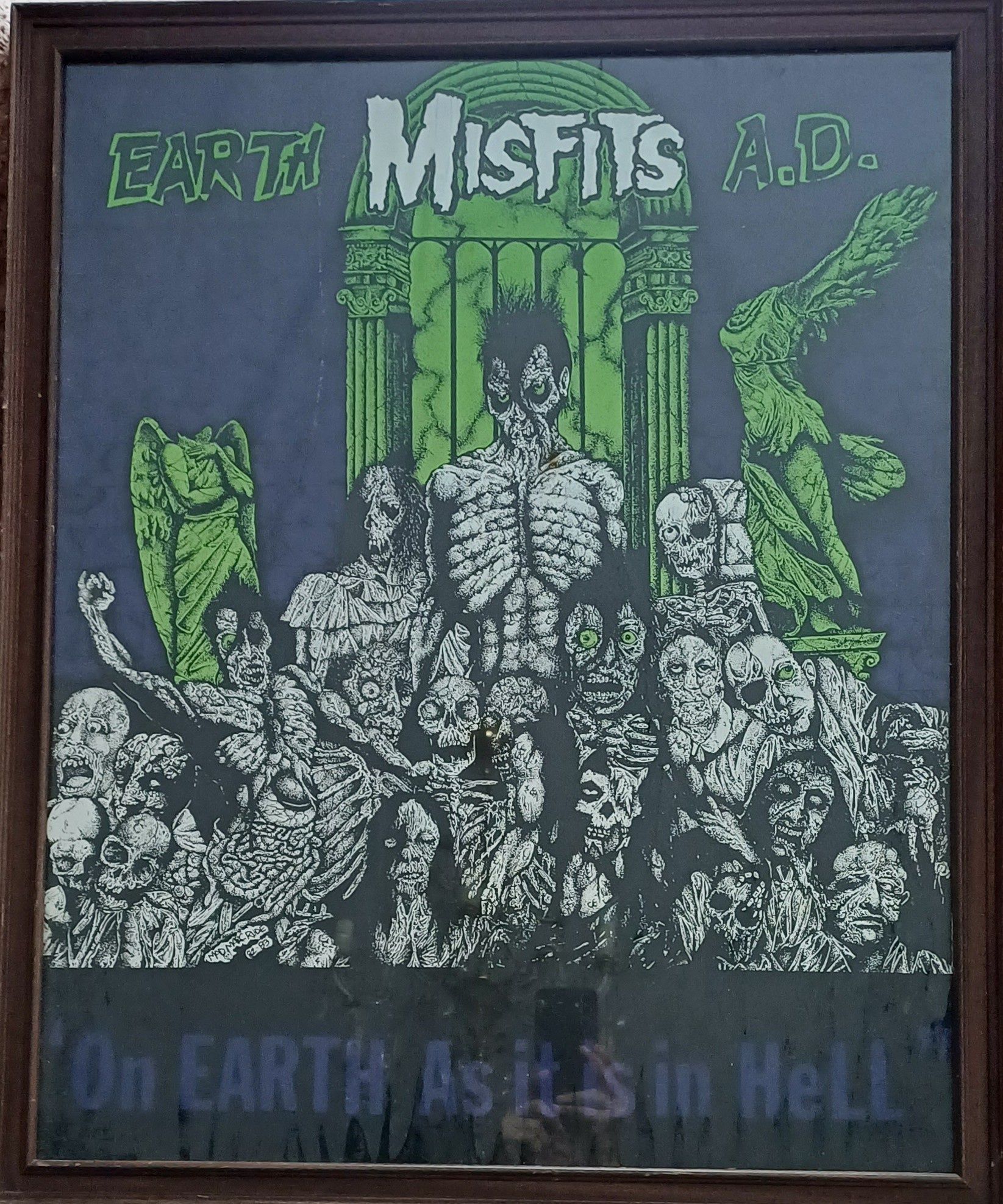 MISFITS Poster Antigo 78X64cm