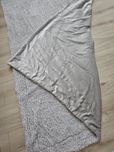 Koc/narzuta 145/200 cm w kolorze  jasnoszarym