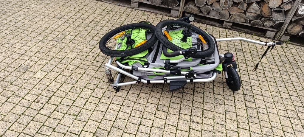 Przyczepka rowerowa Qeridoo Speed kids 2.