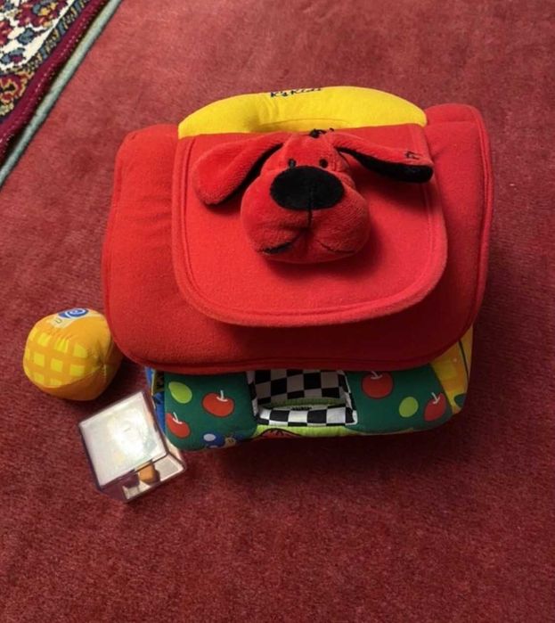 М‘яка іграшка-сортер «Будиночок»