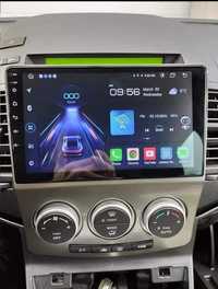 Rádio Android 12 com GPS Mazda 5 (Novo)