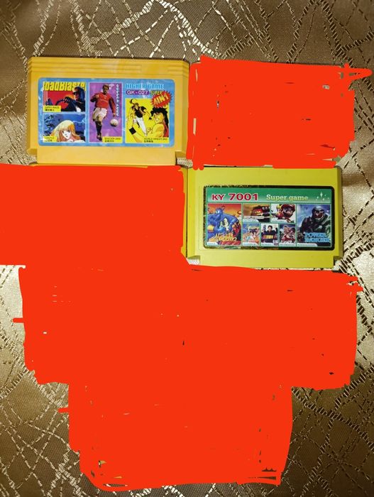 Картриджи игровые для Денди