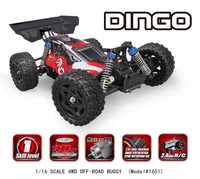 Баггі DINGO Remo Hobby RH1651 4WD RTR 1/16 колекторна червона , зелена