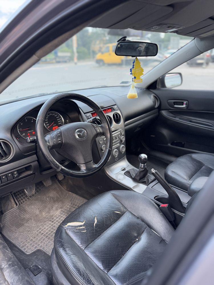 Autokomis TopCar! Mazda 6 2.0 Diesel/Skóra/2005 Rok/Zamiana/Polecam !!