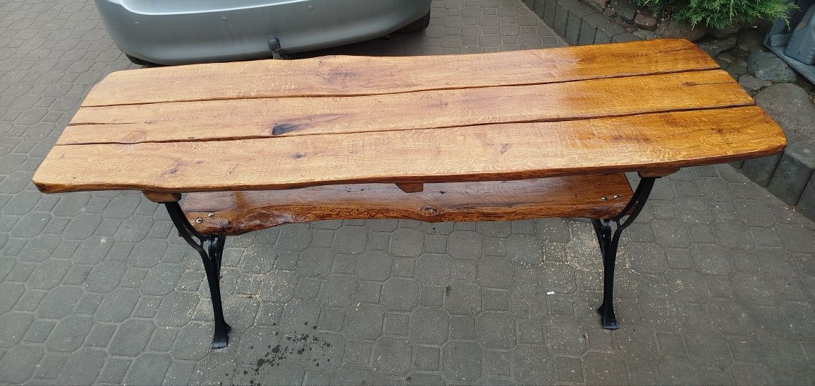 Stół dębowy gruby blat