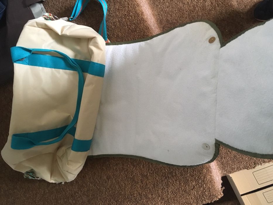 Bolsa muda fraldas marca pulguinhas