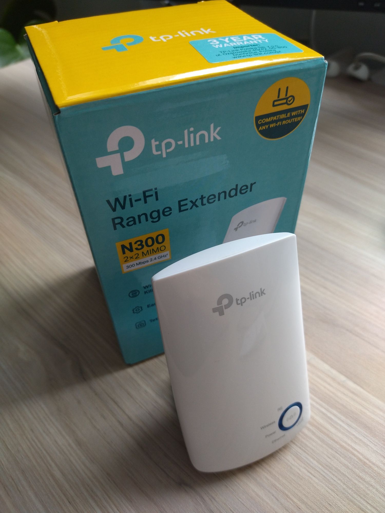 Wzmacniacz sygnału Wi-Fi TP-Link TL-WA850RE - gwarancja