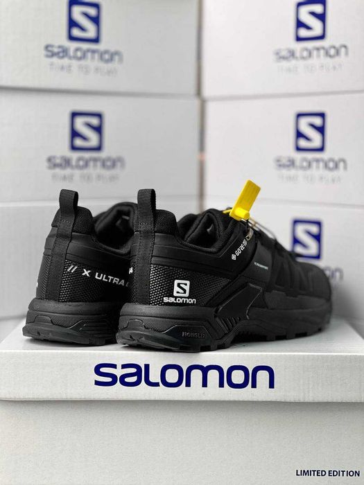 !SALE! Salomon X Ultra 4 (Gore-Tex) Black/White 40 41 42 43 44 45 46