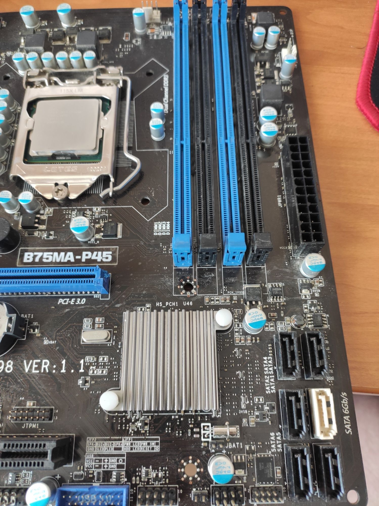 Материнская плата Msi b75ma-45 (s1155)